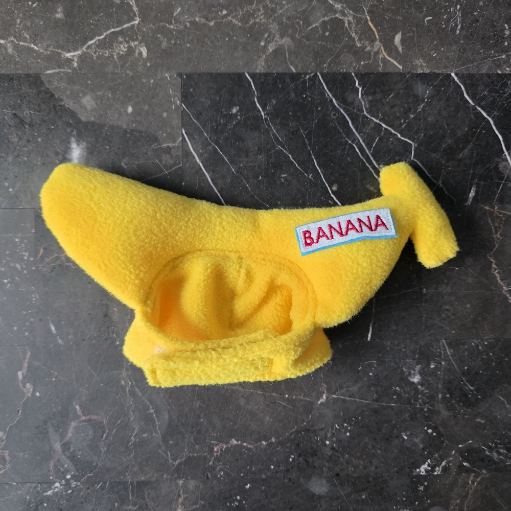 Yellow Banana Dog Costume